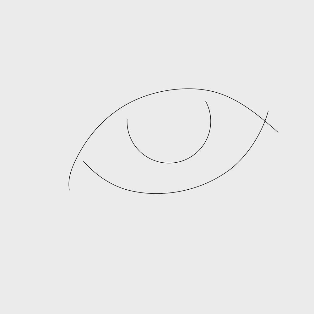Illustration eines Auges