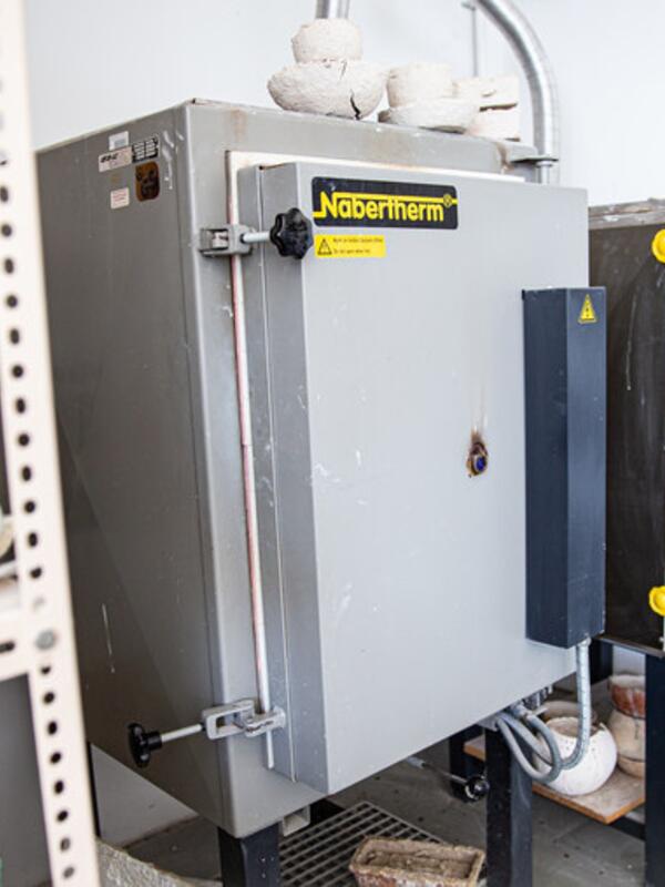 Kreamikwerkstatt, Brennöfen