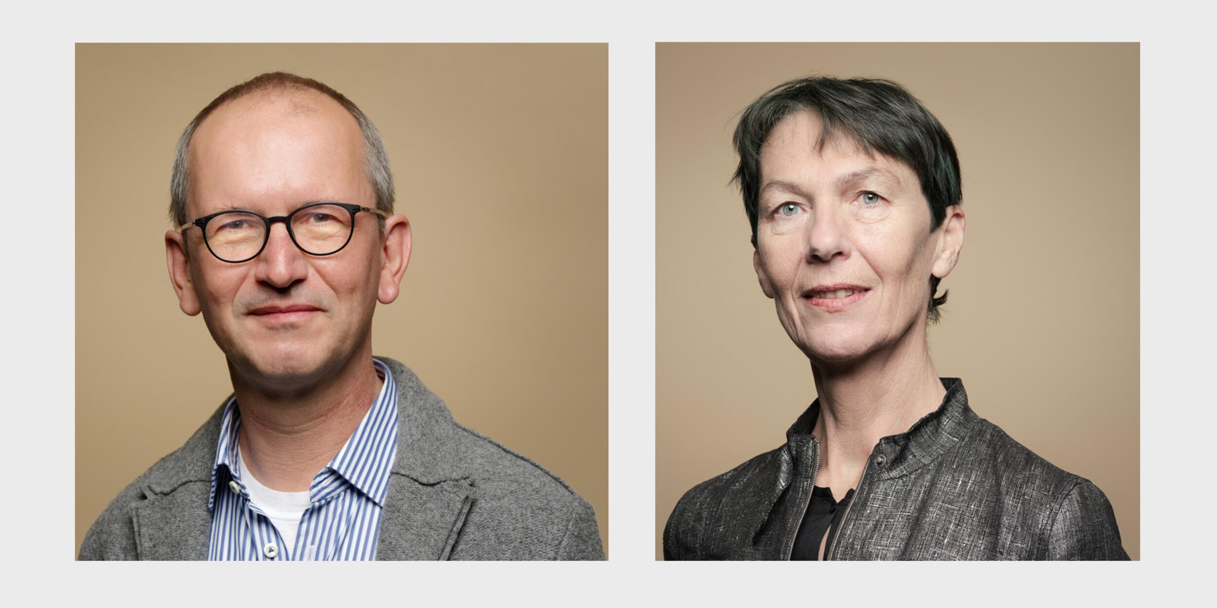 Christoph Lepschy & Hildegard Fraueneder | © Universität Mozarteum Porträts, Mann, Frau | © Universität Mozarteum