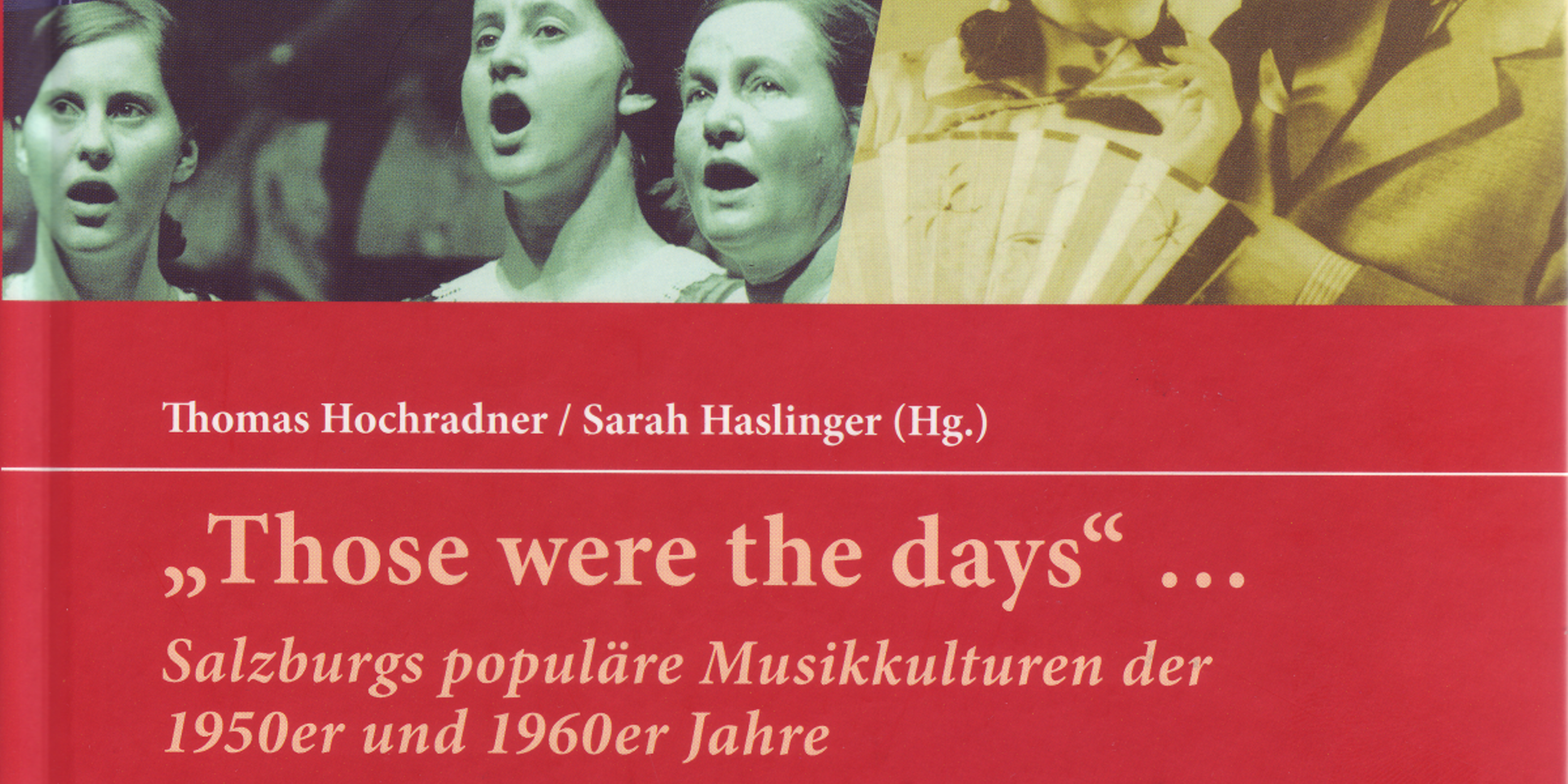 Buchcover "Those were the days" Buchcover "Those were the days"