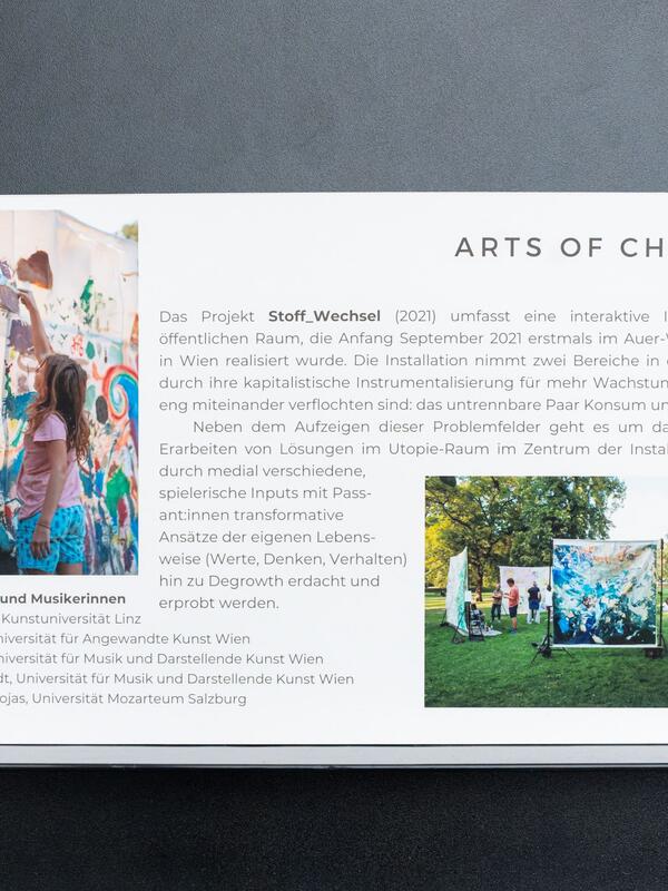 Ausstellung Art of Change - Change of Arts | © Michael Klimt