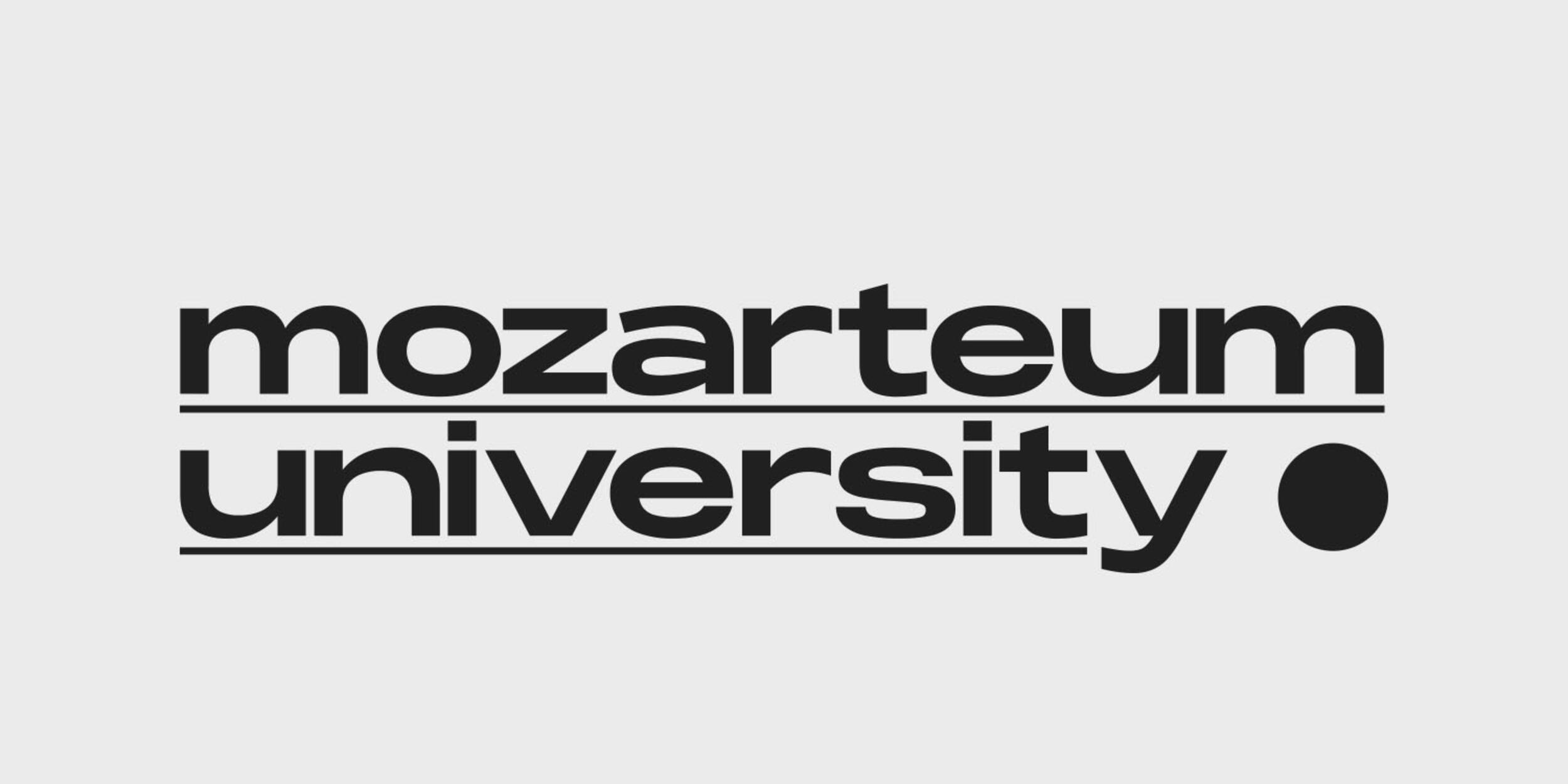 Logo der Universität Mozarteum