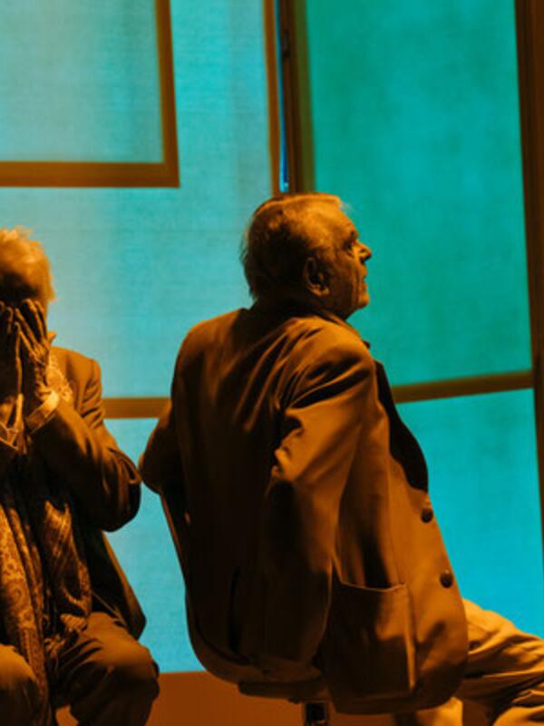 Bühnenbild von Mirjam Stängl / Zwiegespräch | © Susanne Hassler-Smith