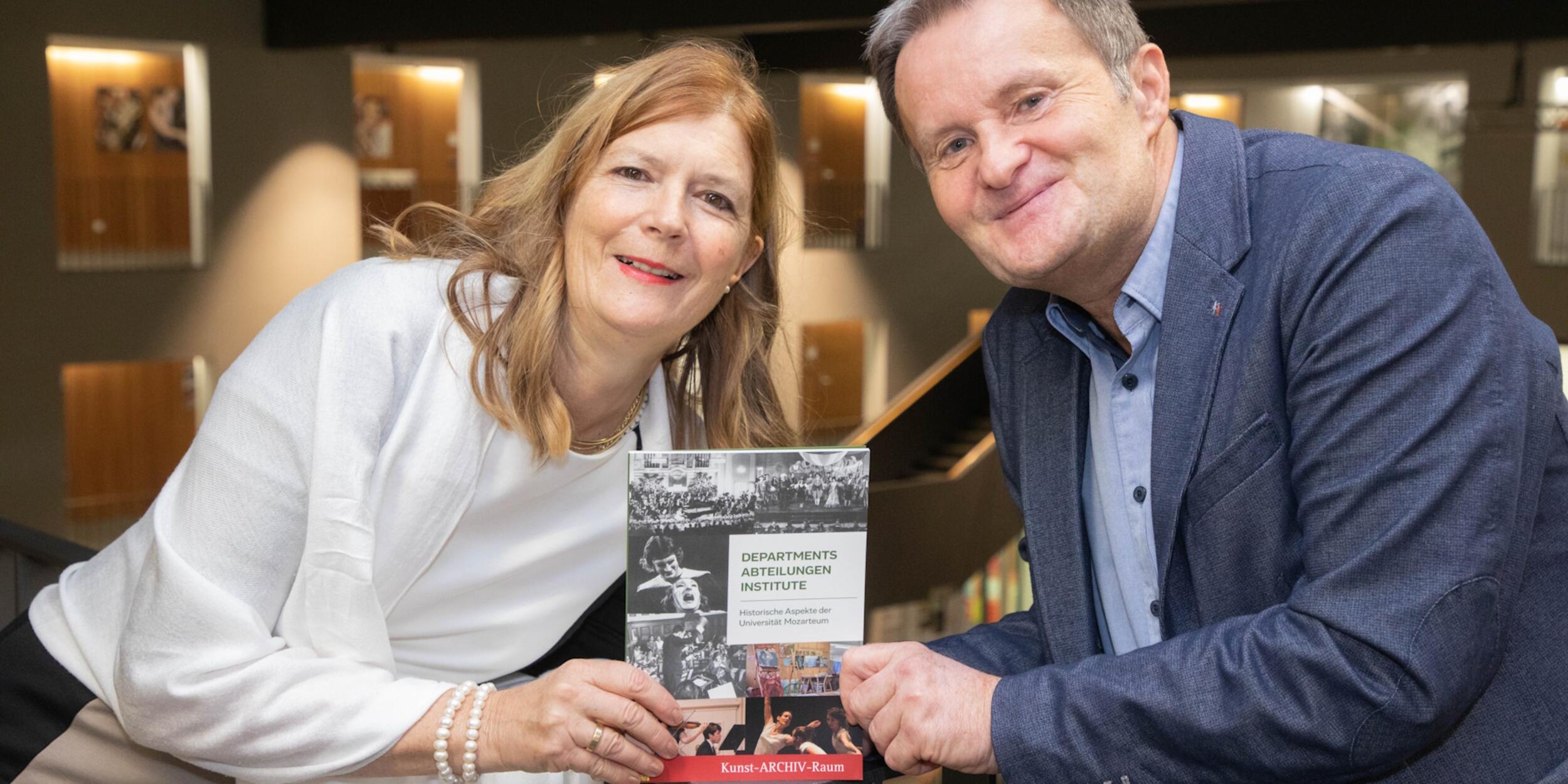 Ilse Tiebert und Mario Kostal, Buchpräsentation 2018 | © VOGL-Perspektive Fotografie