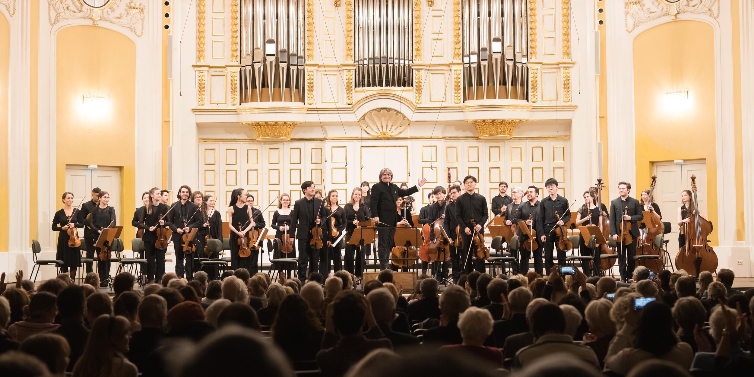 Ion Marin und das Akademieorchester im Rahmen der Mozartwoche 2023 | © Wolfgang Lienbacher