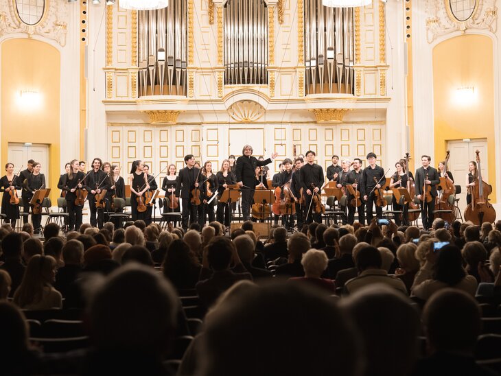 Ion Marin und das Akademieorchester im Rahmen der Mozartwoche 2023 | © Wolfgang Lienbacher