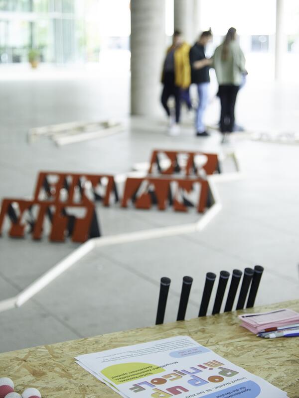 Pop-Up-Minigolf Pop-Up-Minigolf
