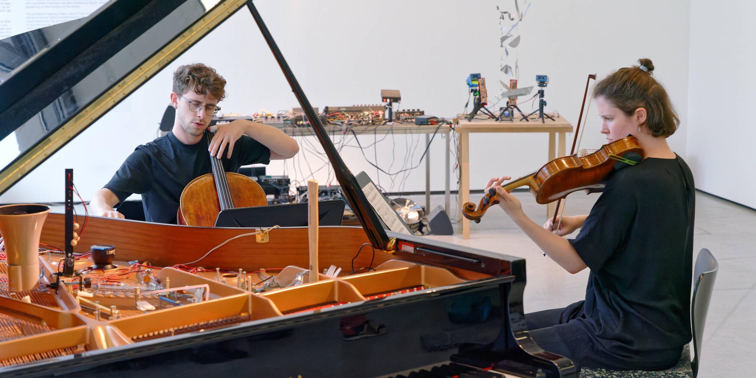 © Christian Schneider Ensemble NAMES im Museum der Moderne | © Christian Schneider
