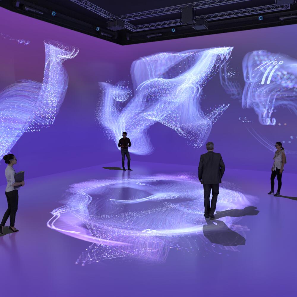 Visualisierung X-Reality-Lab | © Christopher Lindinger