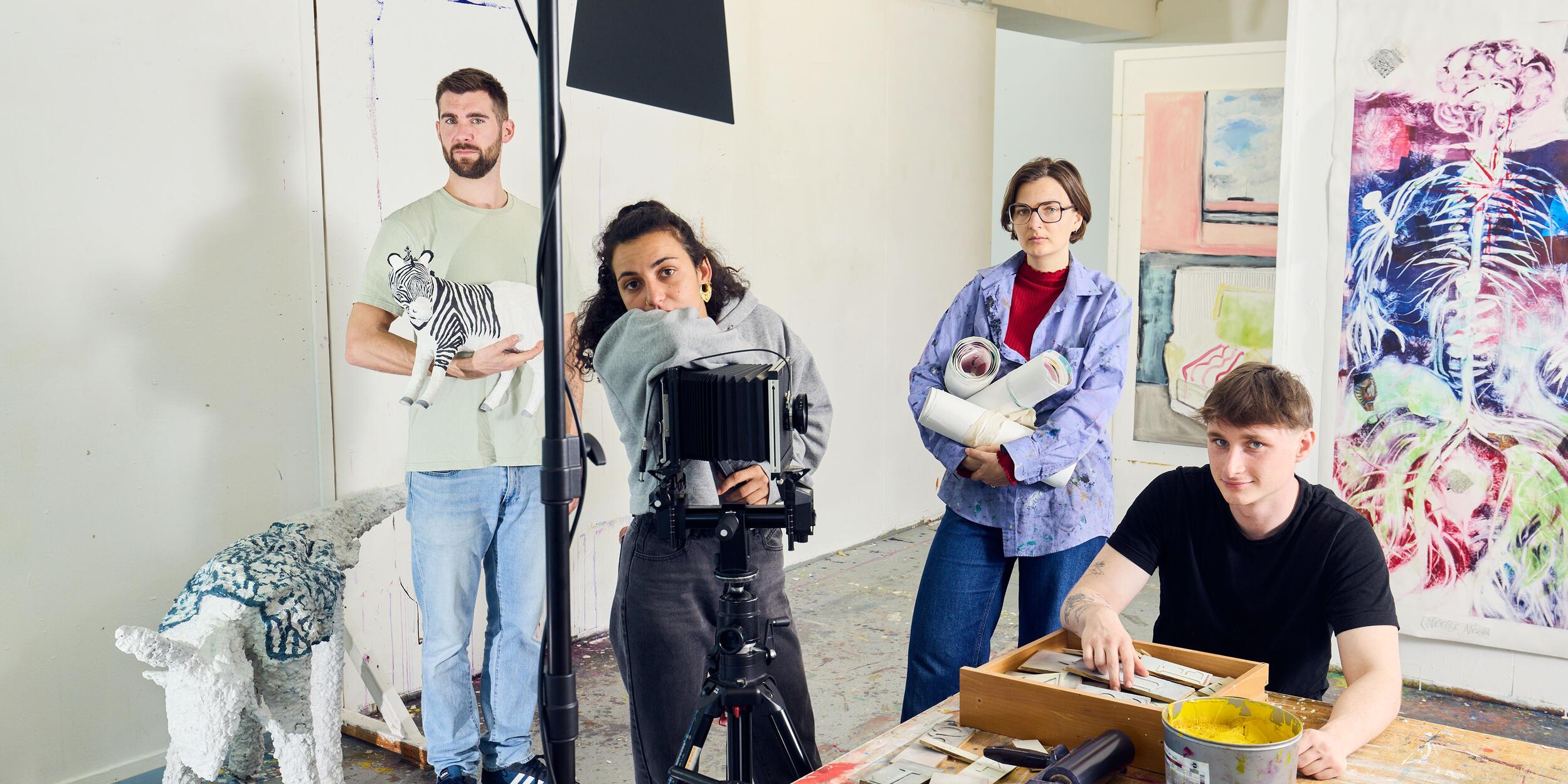 Ateliers Lehramt Kunst & Gestaltung | © Nikolaus Brade