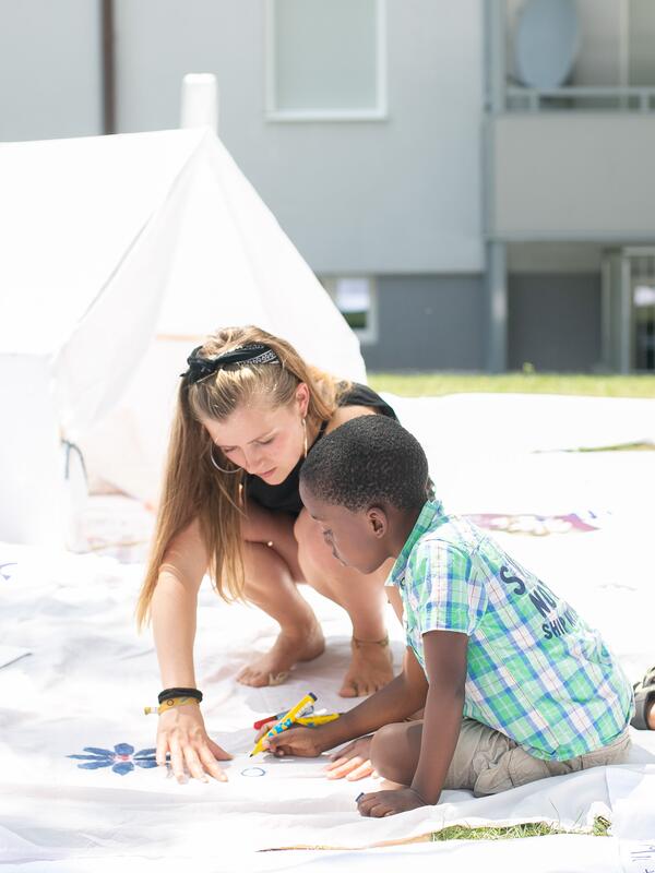 Zwischen(t)räume I I Marlene König I Hannah Lechner I Eva Lechner I Mira Ruhmannseder I Anna Hilzensauer | © Doris Wild