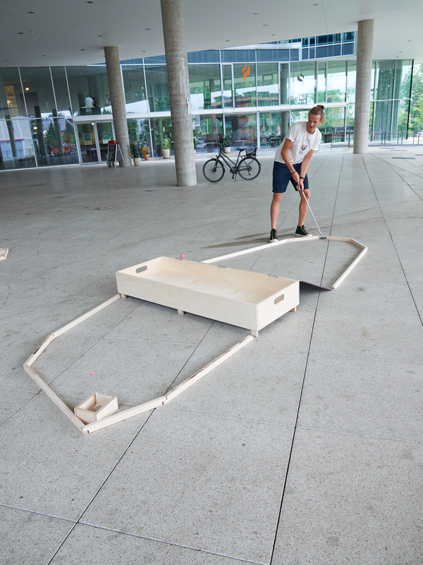 Pop-Up-Minigolf Pop-Up-Minigolf