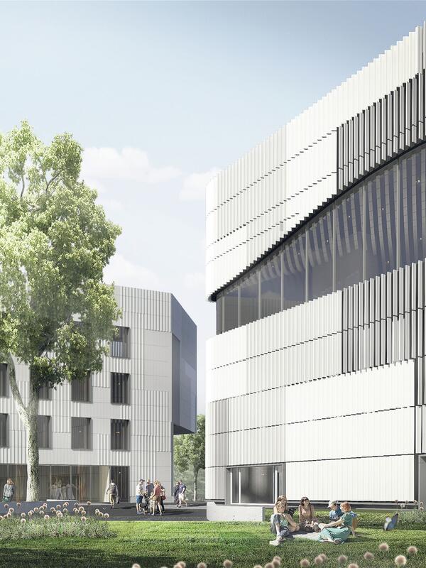Rendering UMAK - Universität Mozarteum am Kurgarten | © Berger+Parkkinen